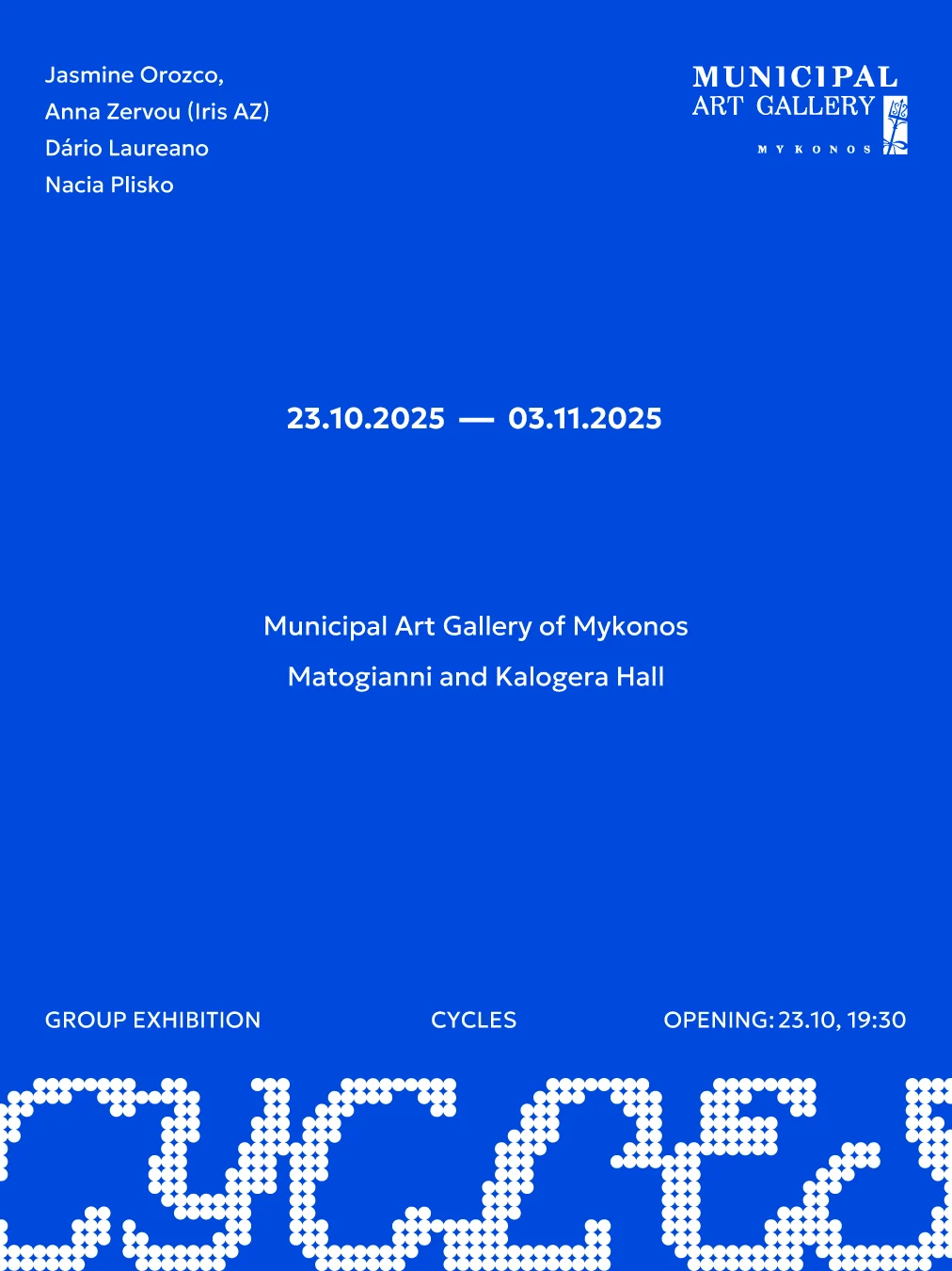 CYCLES exhibition cover